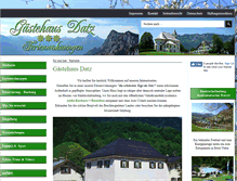 Tablet Screenshot of ferienwohnungen-datz.de